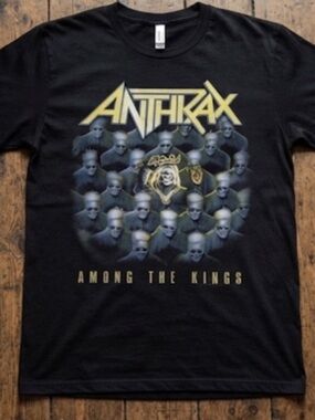 Anthrax Among the Kings Black T-Shirt